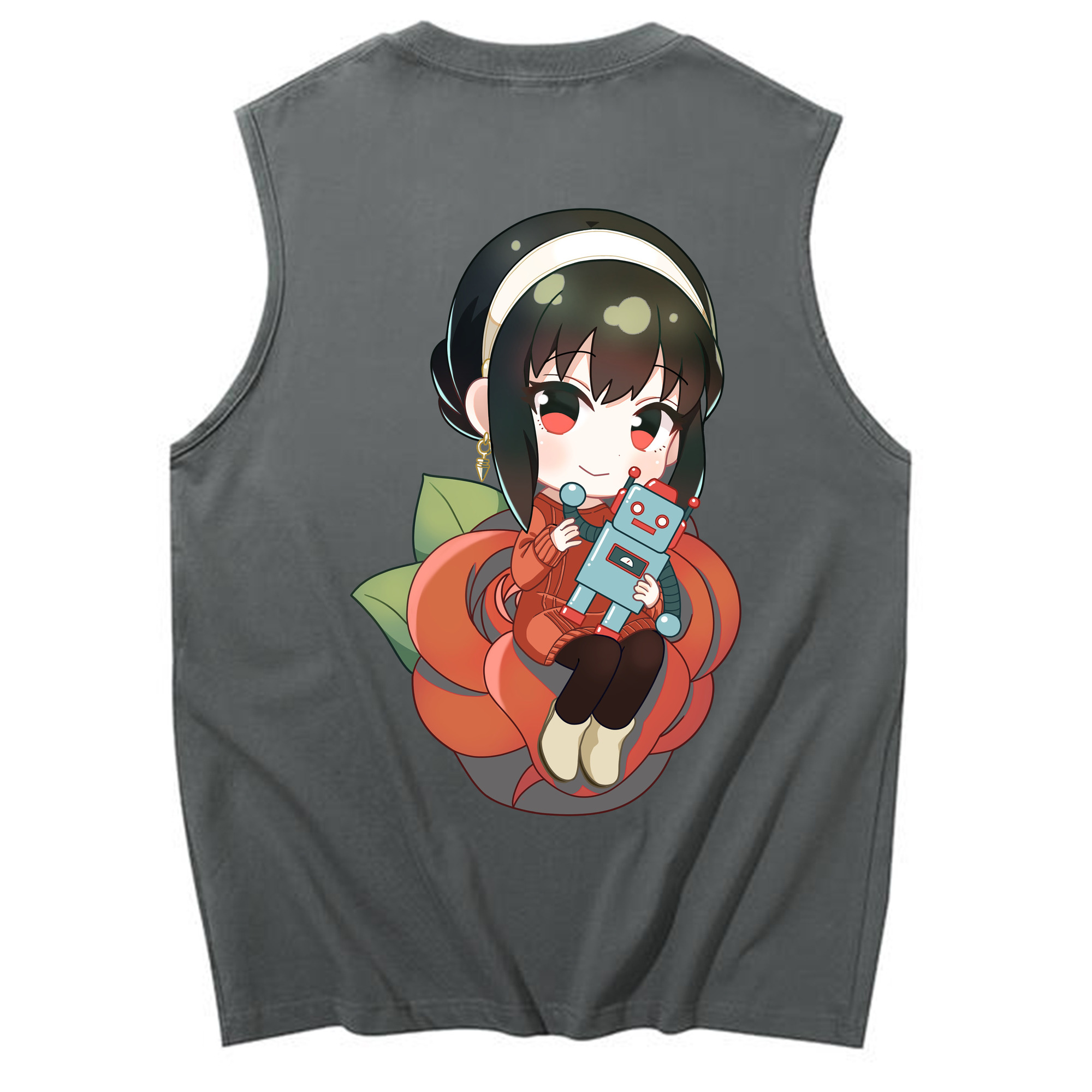 （画像用） SPY×FAMILY间谍家家酒 コットン100％タンクトップ（背面プリント）